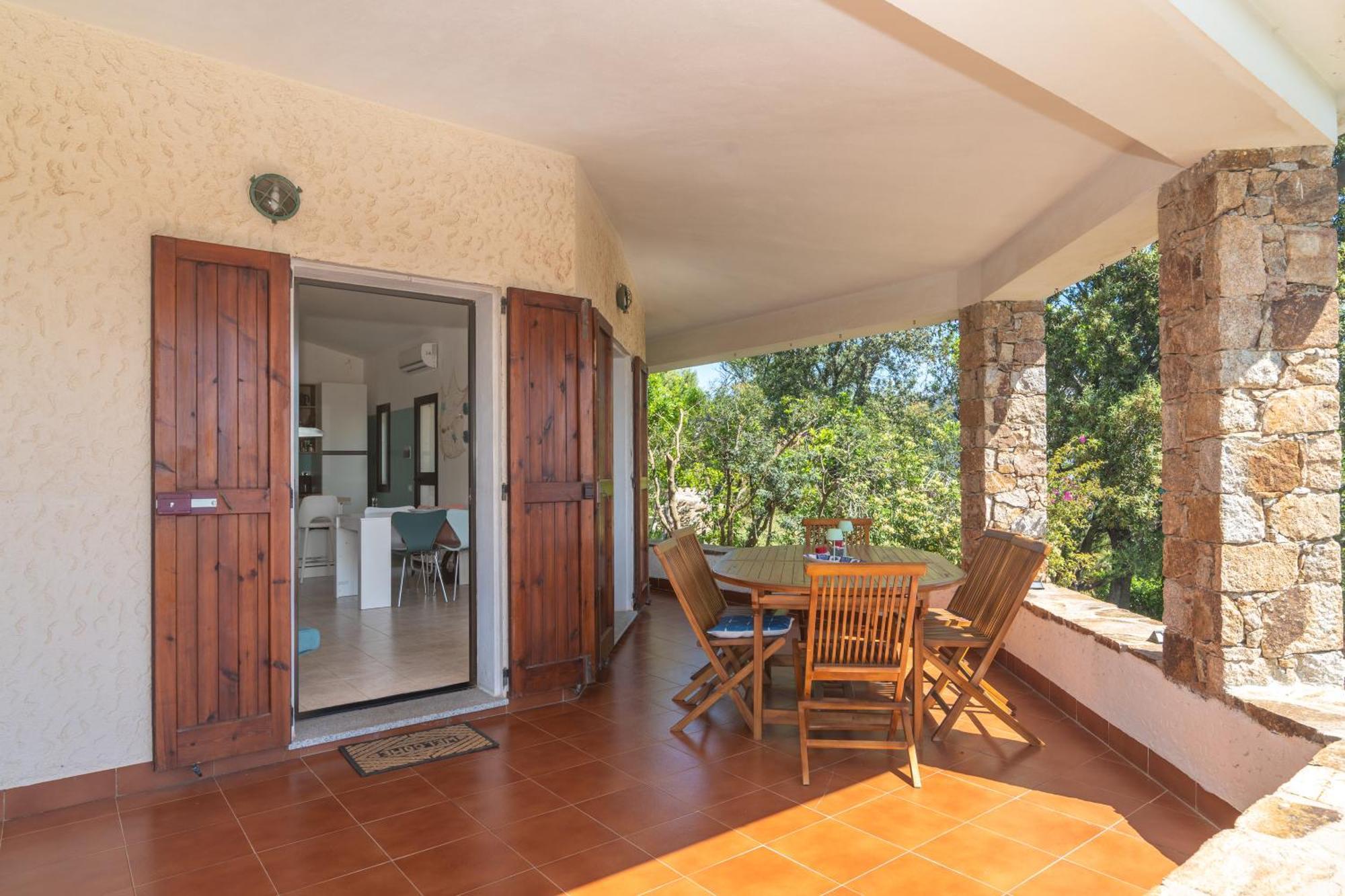 Villa Vista Mare Cala Ginepro Punta Molara Exterior foto